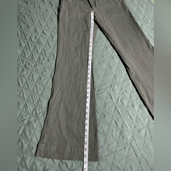 SPOON JEANS Extended-Tab Twill Flare Pants, Size 1/32 Inseam, NWT - Picture 10 of 14